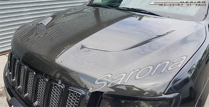 Custom Jeep Grand Cherokee  SUV/SAV/Crossover Hood (2011 - 2019) - Call for price (Part #JP-017-HD)